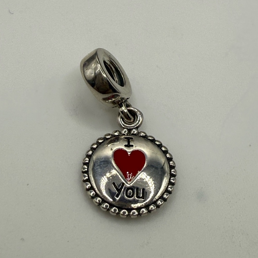 Pandora “I Love You” Red Heart Charm Or Rather I You!